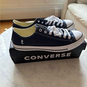 New Converse Low Top All Star Navy and White with Box